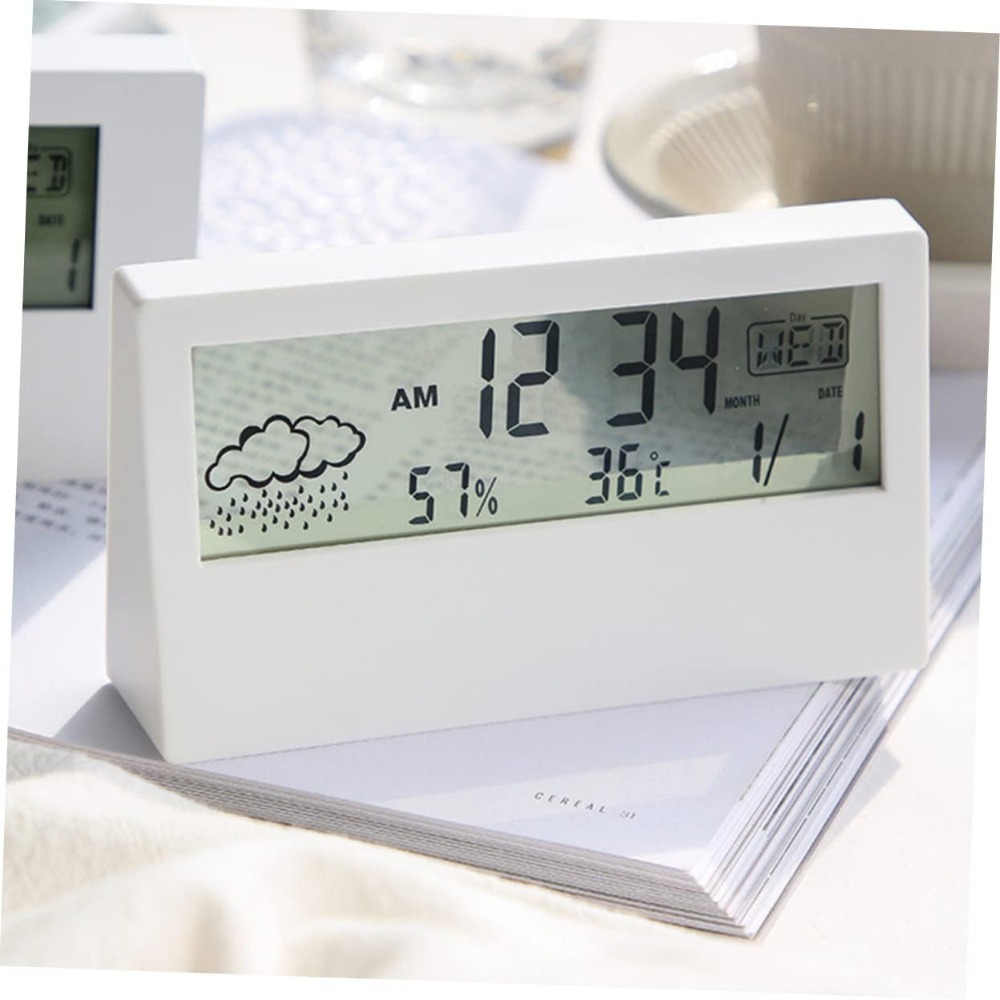 Digital Hygrometer Probe - Higrômetro Digital com Termômetro e Relógio