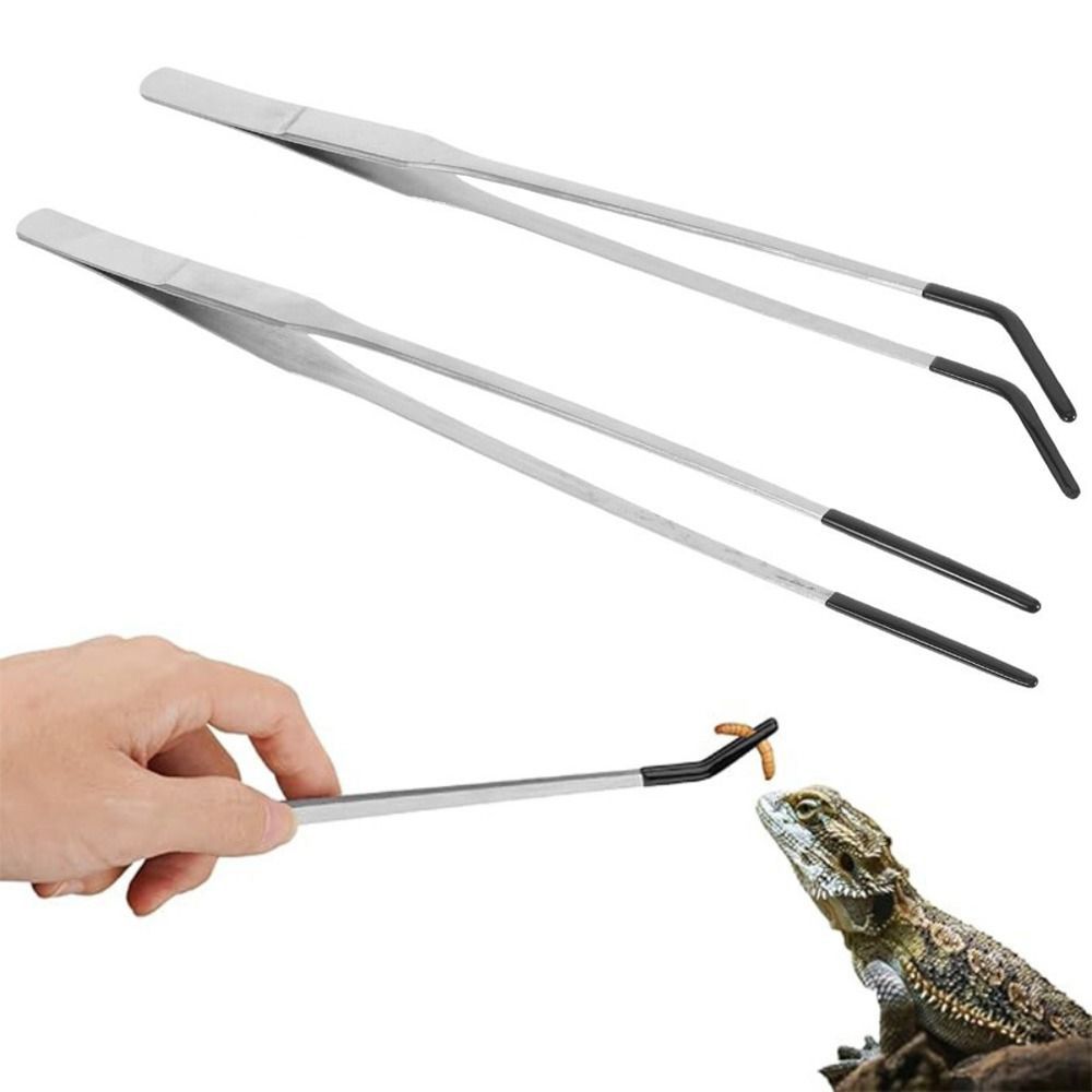 Feeding Tong Stainless - 2 Peças de Pinças de Alimentação