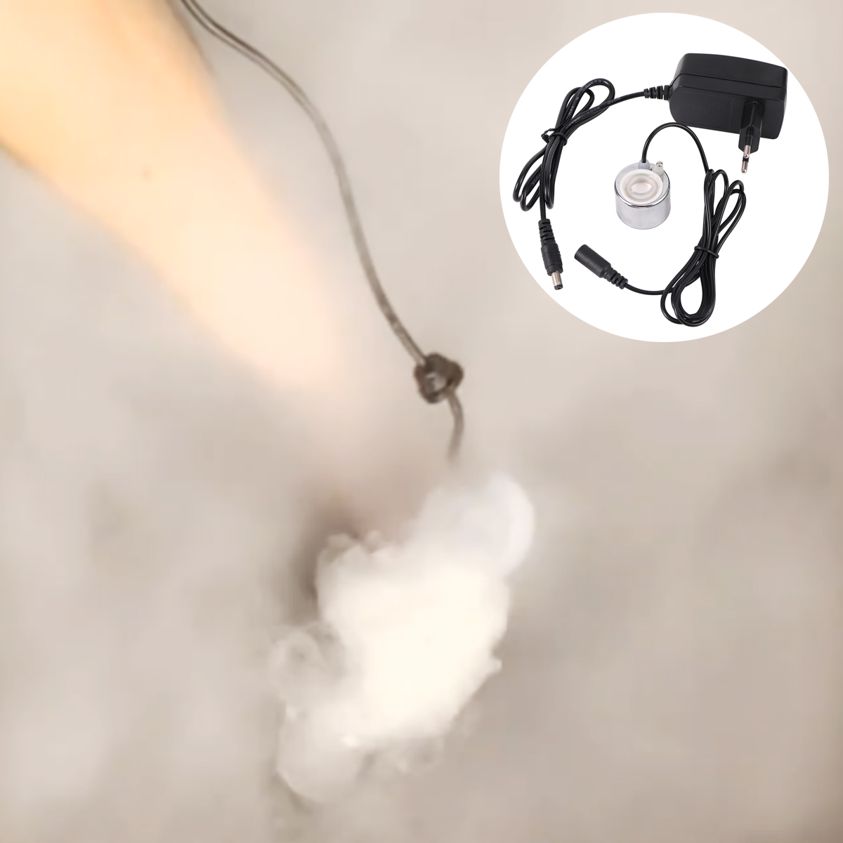 Terrarium Fogger Ultrasonic - Tanque de peixes lagoa paisagismo nebulizador